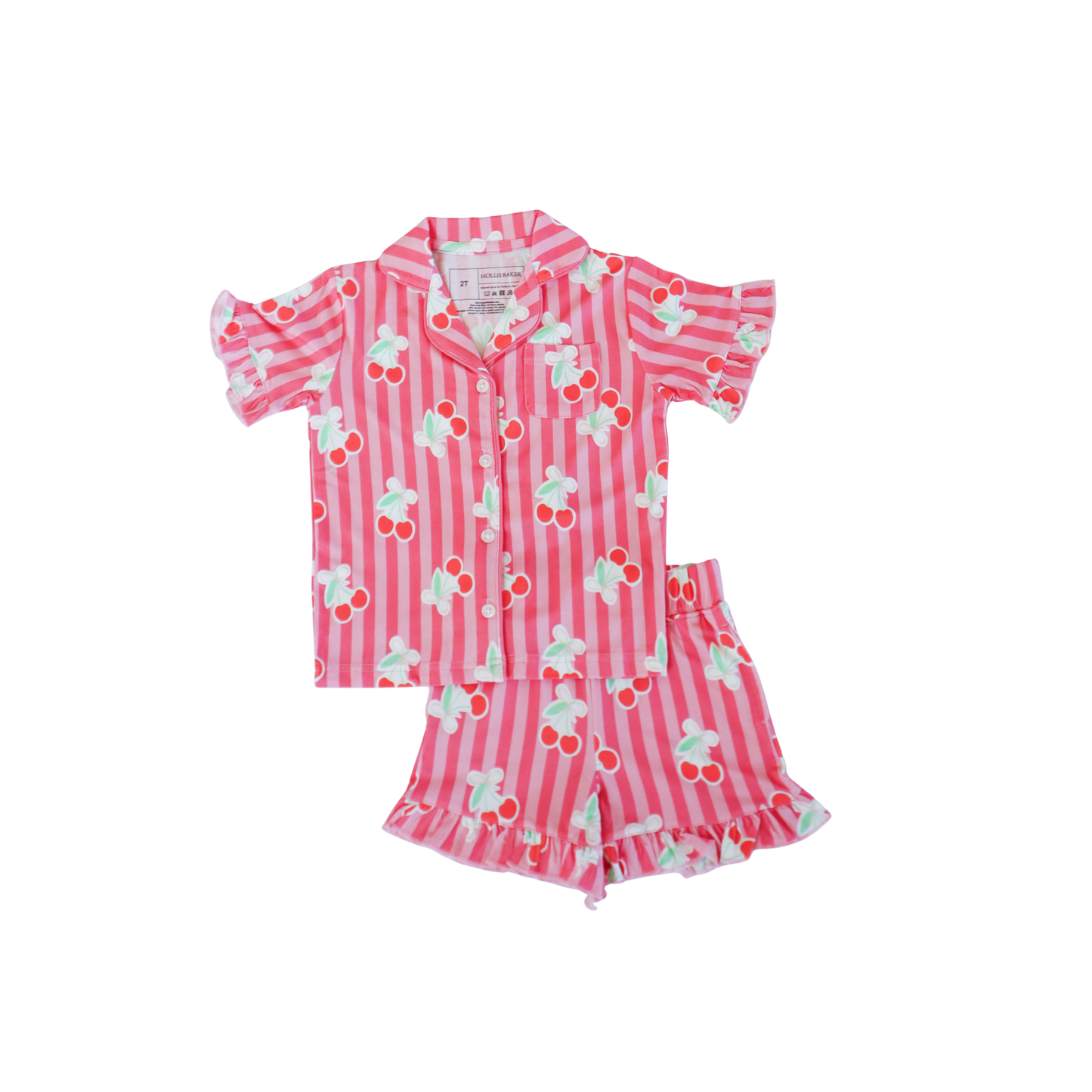 Ruffle Set - Cherries