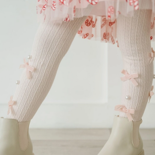 Bedazzled Coquette Tights