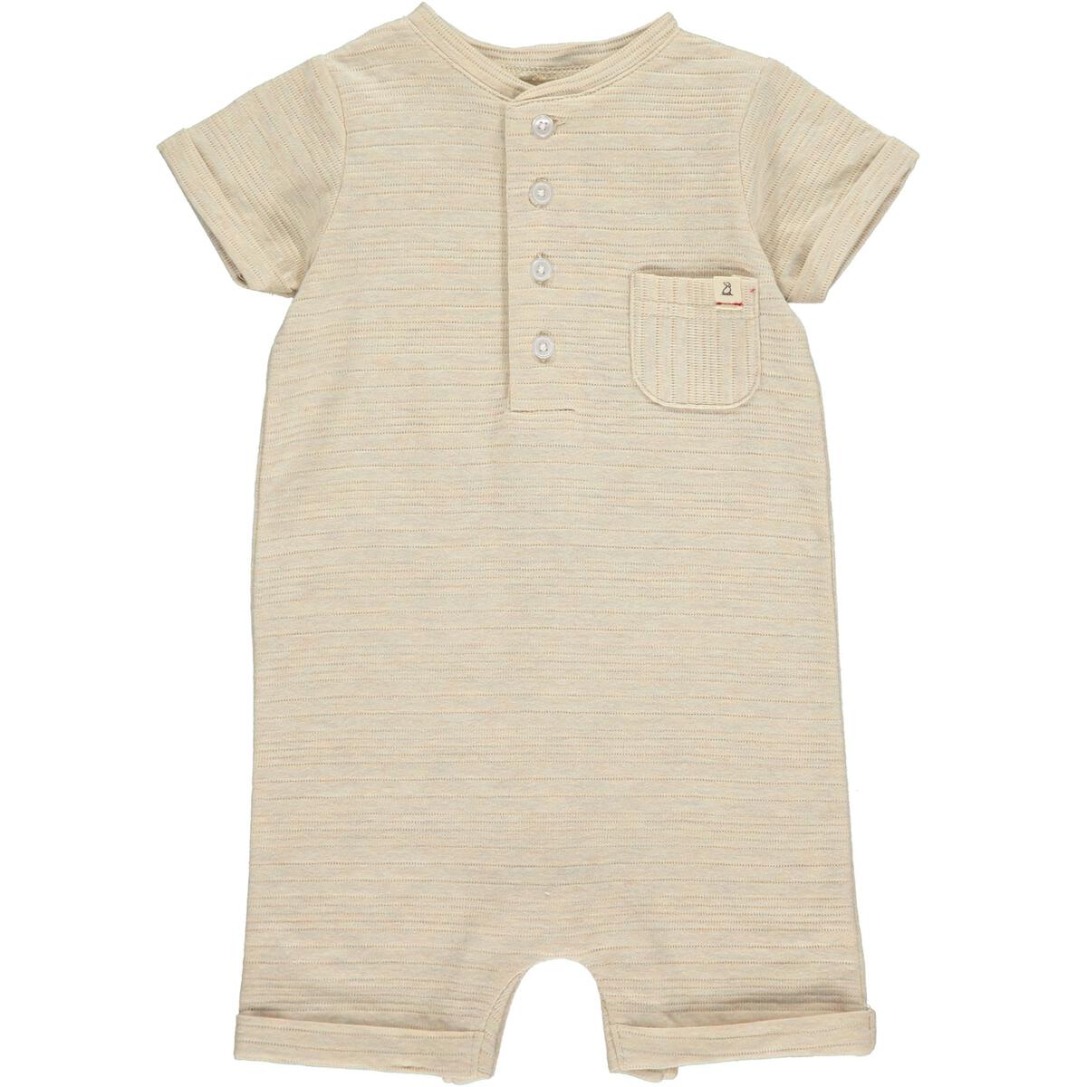 CAMBORNE henley romper Tan