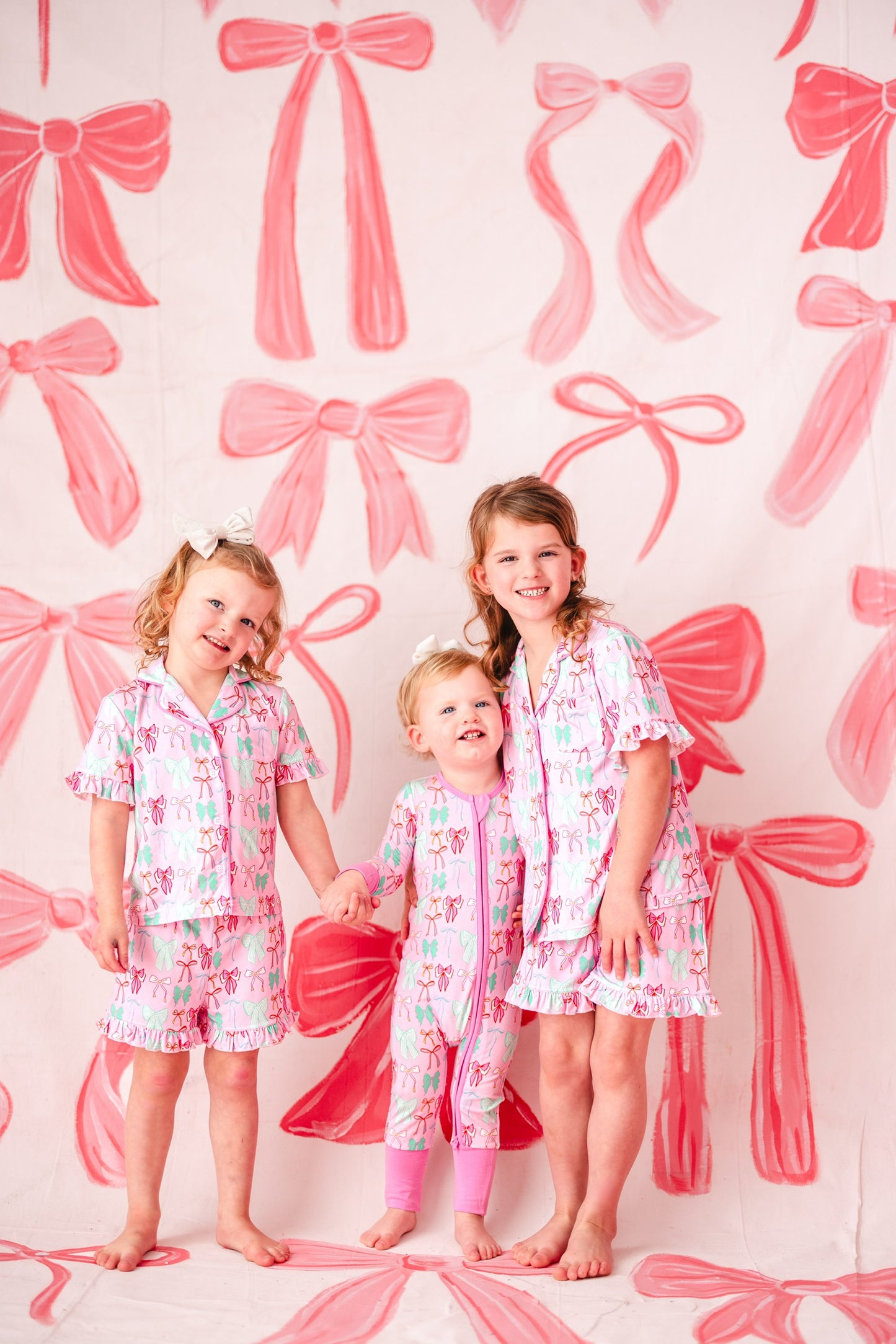 Ruffle Loungewear Set – Bows