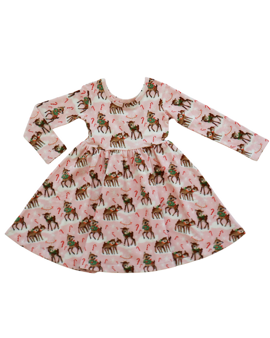 Morgan Dress - Vintage Reindeer
