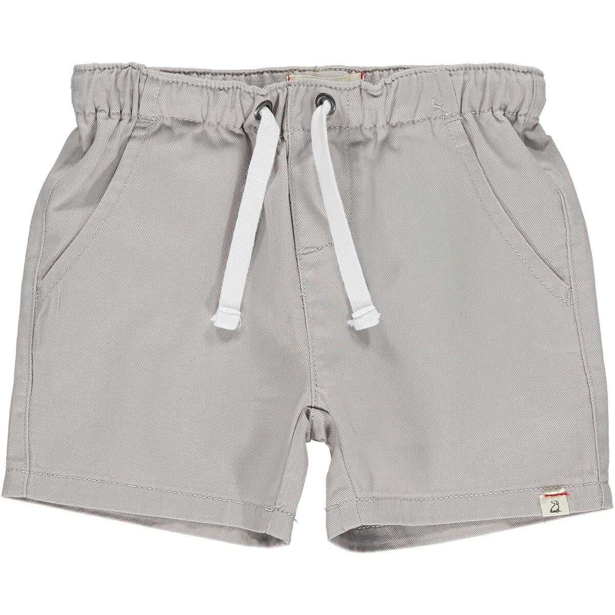 HUGO TWILL SHORT - PALE GREY KHAKI