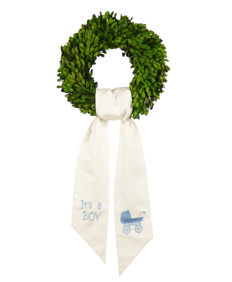 Wreath Sash - It's a Boy!