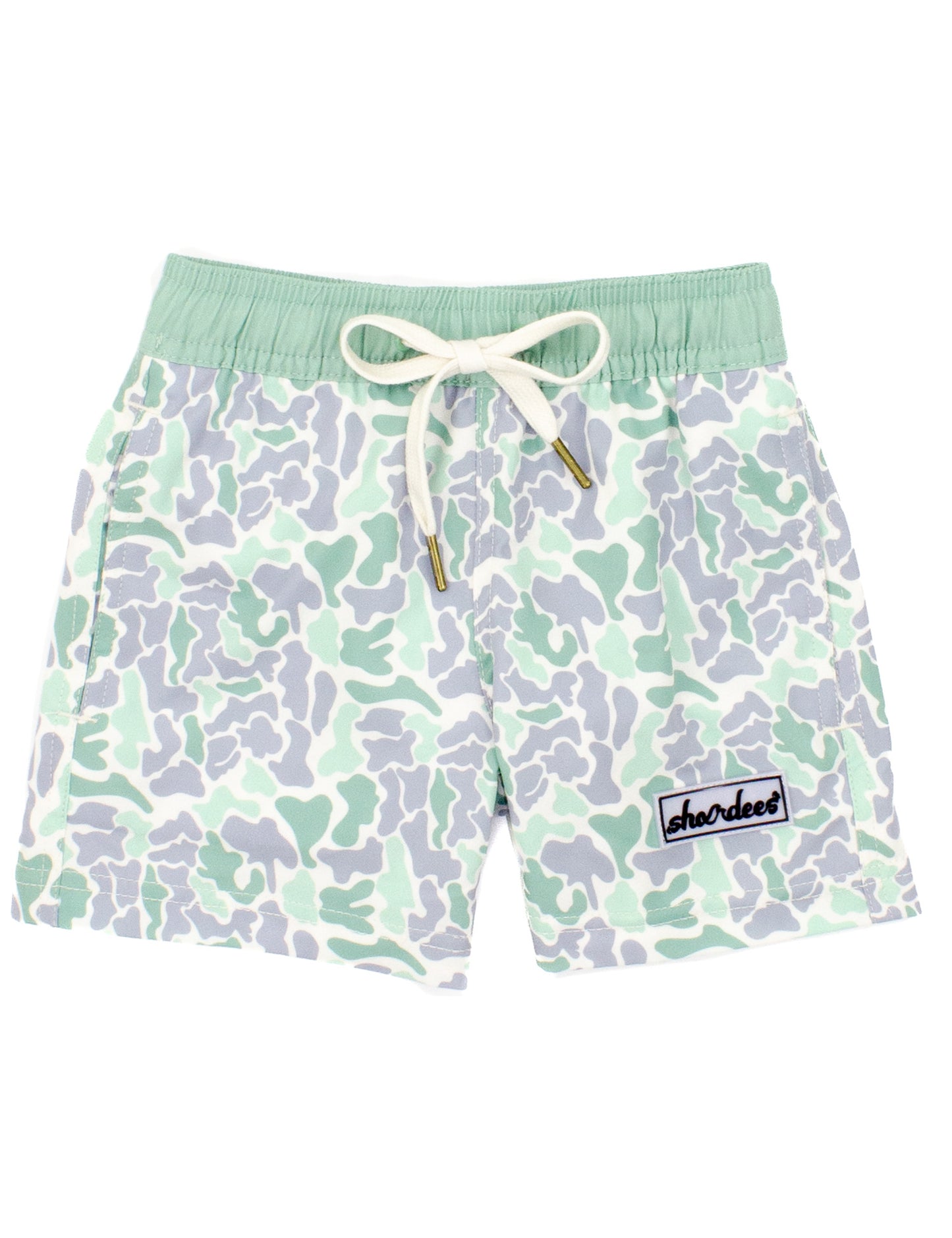 Boys Shordees Swim - Sage Camo