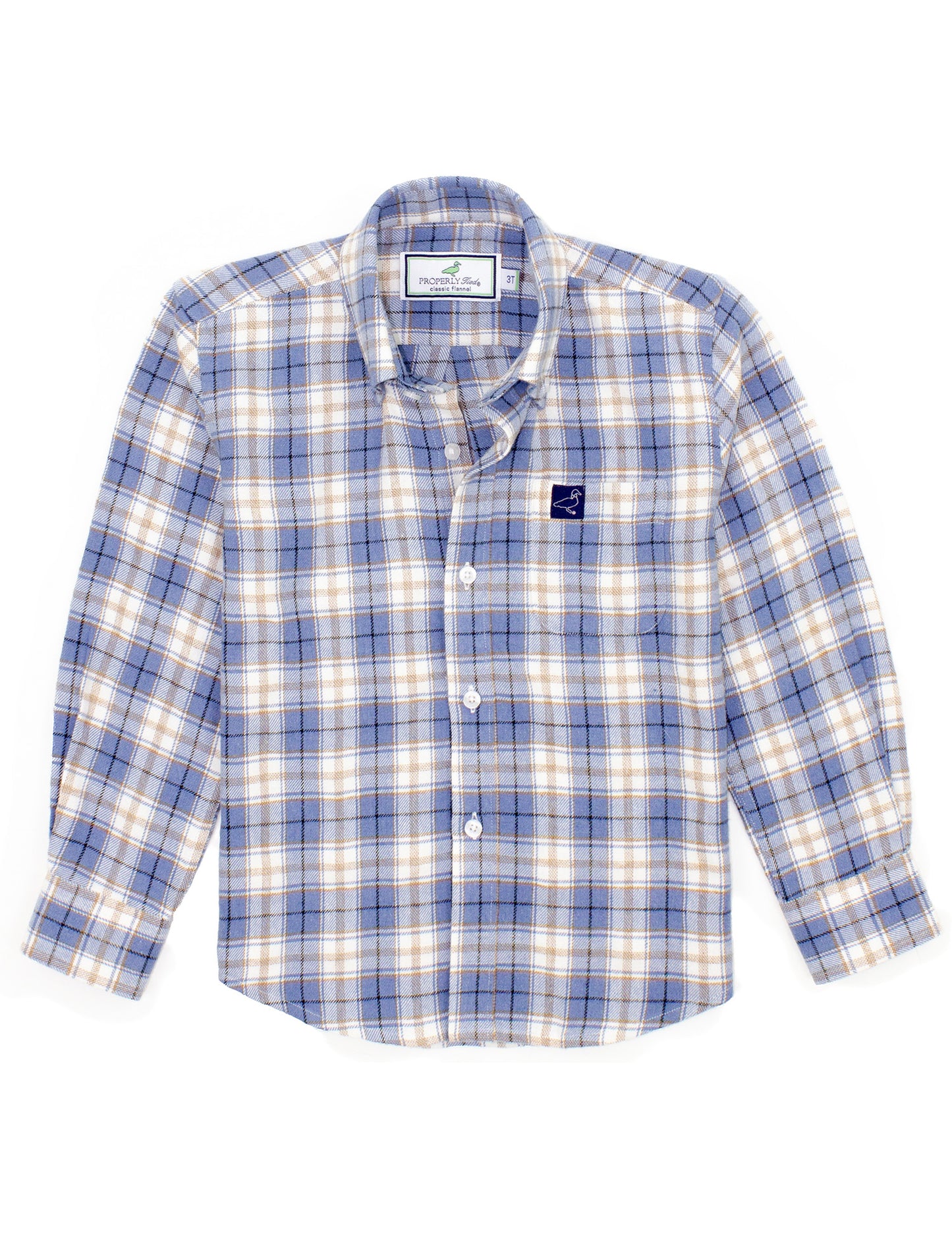 Boys Classic Flannel - Winter Breeze