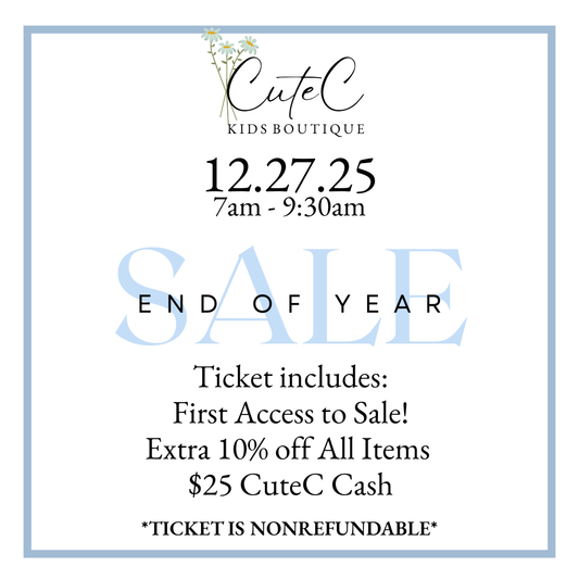 END OF SEASON SALE - EARLY ACCESS MORNING