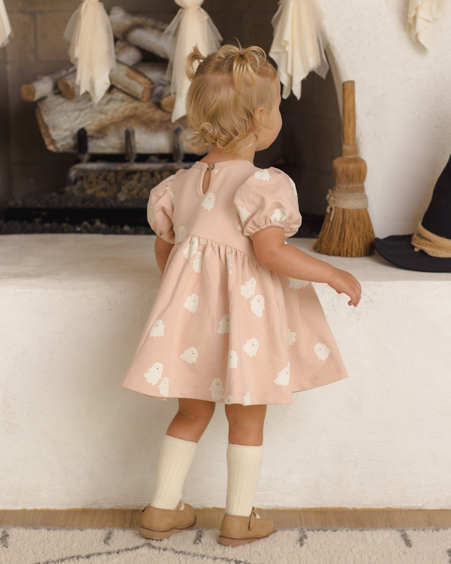 DARLA DRESS SPICE STRIPE