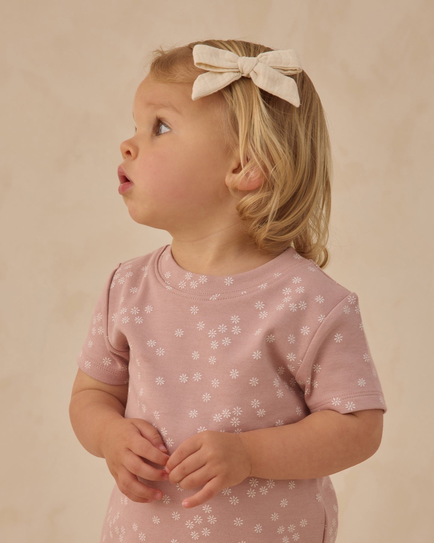 Summer Pajama Set || Mauve Ditsy