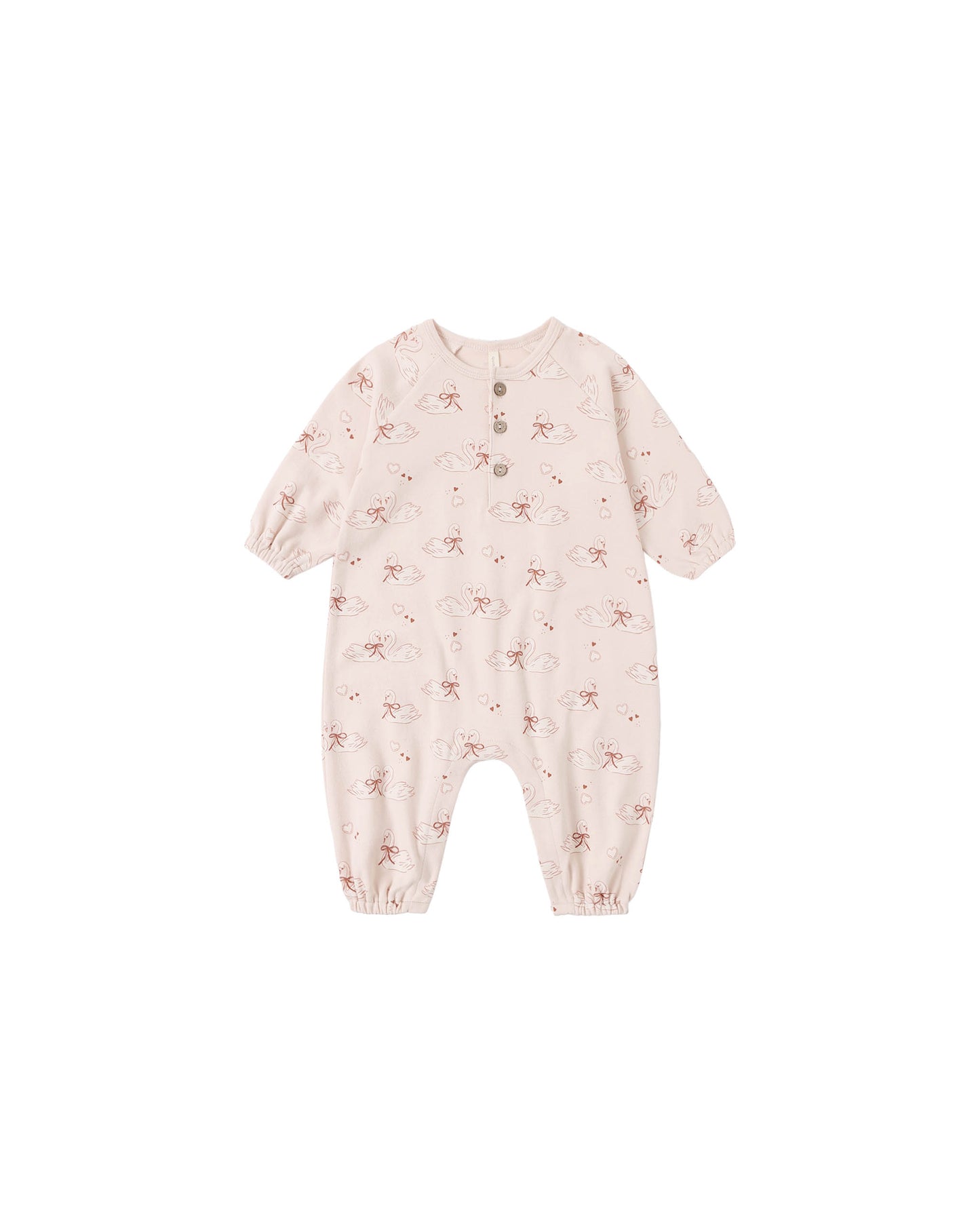 Henley Bubble Jumpsuit || Swans