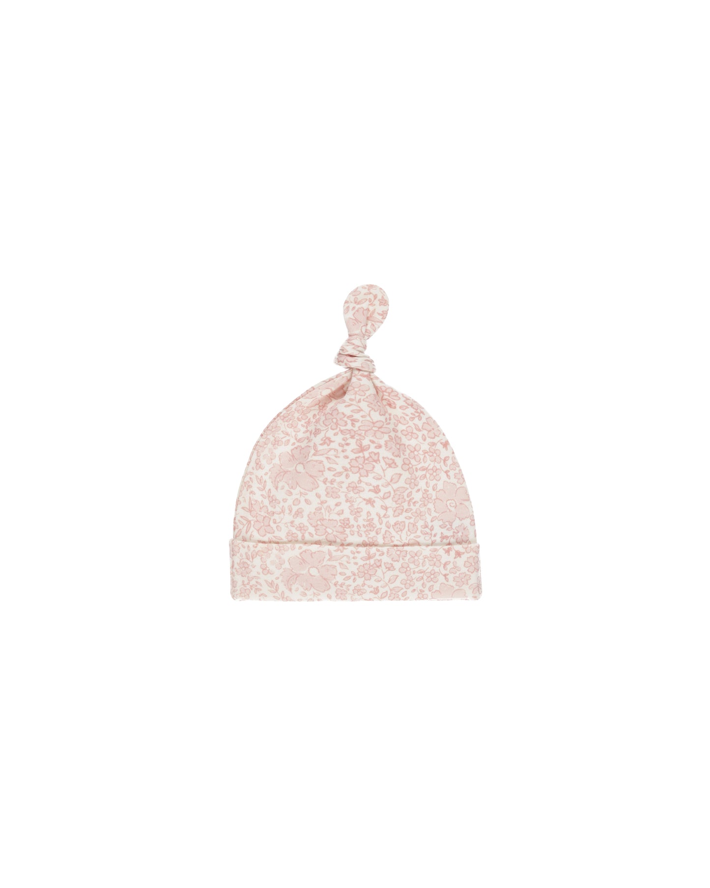 Knotted Baby Hat || Pink Blossom