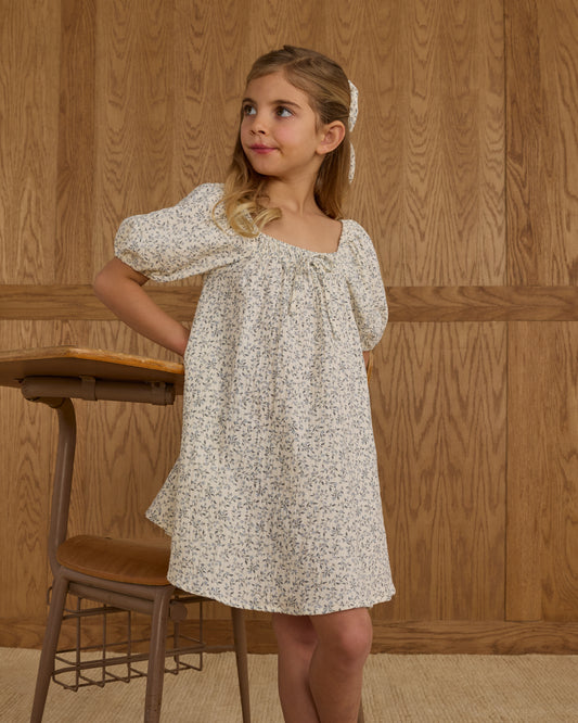 Sabrina Mini Dress || Blue Vines