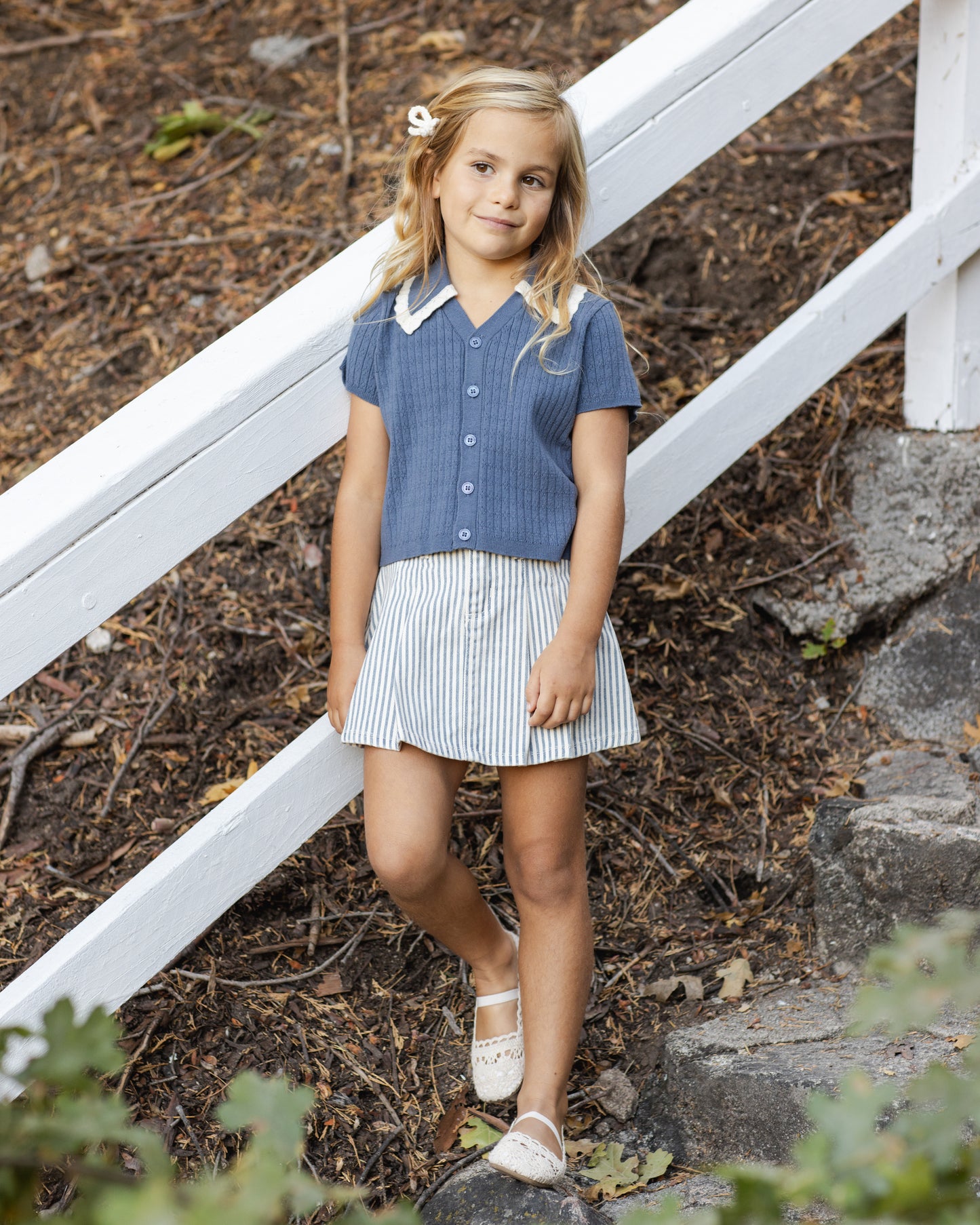 Sloane Knit Top || Marine