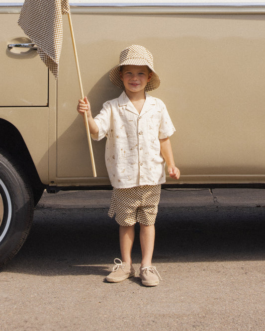 Lapel Collar Shirt || Coastal