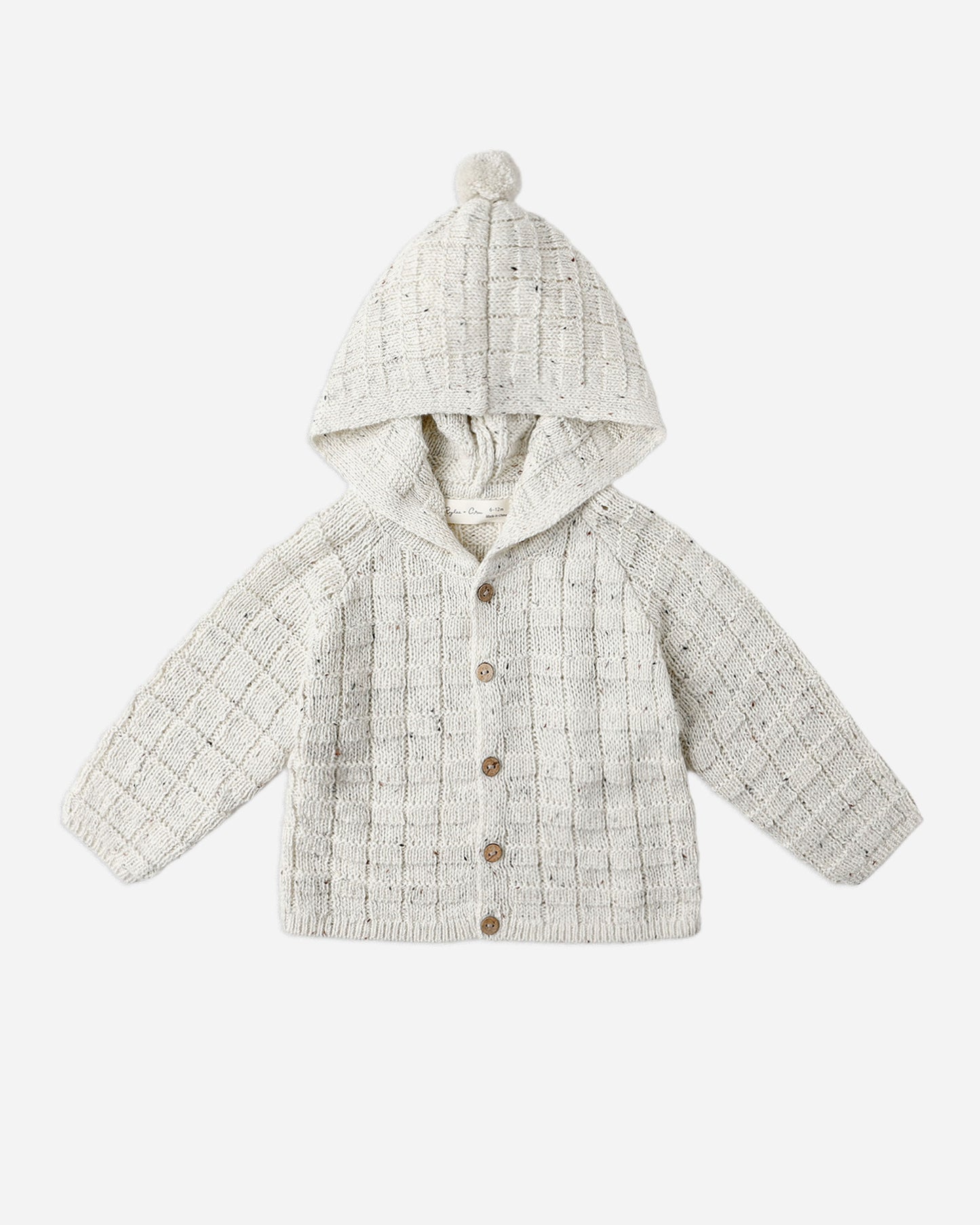 Tassel Cardigan || Oatmeal Speckle
