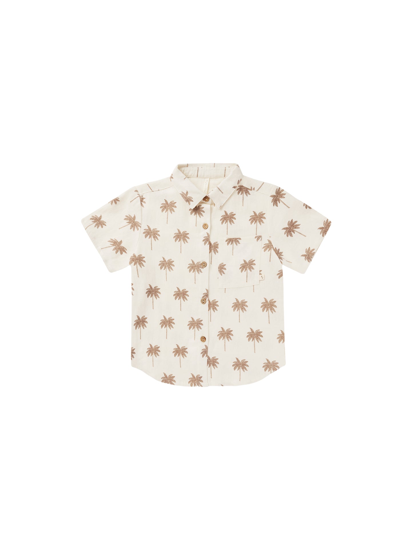 collared short sleeve shirt || paradise