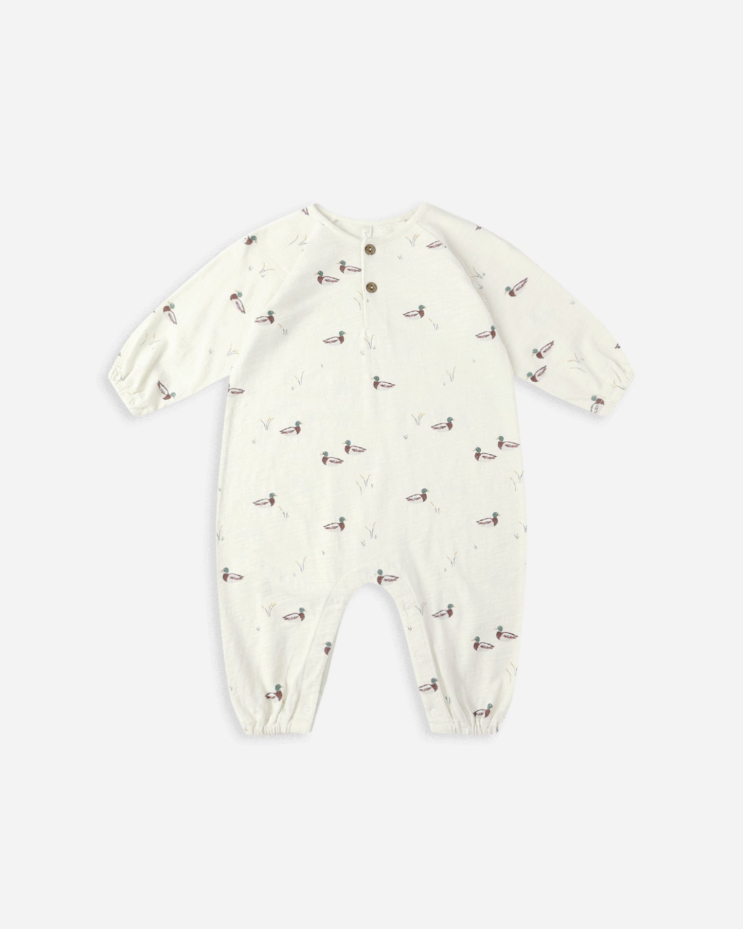 Henley Jumpsuit || Ducks