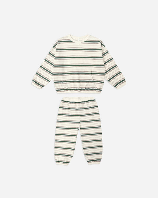 Relaxed Set || Retro Stripe