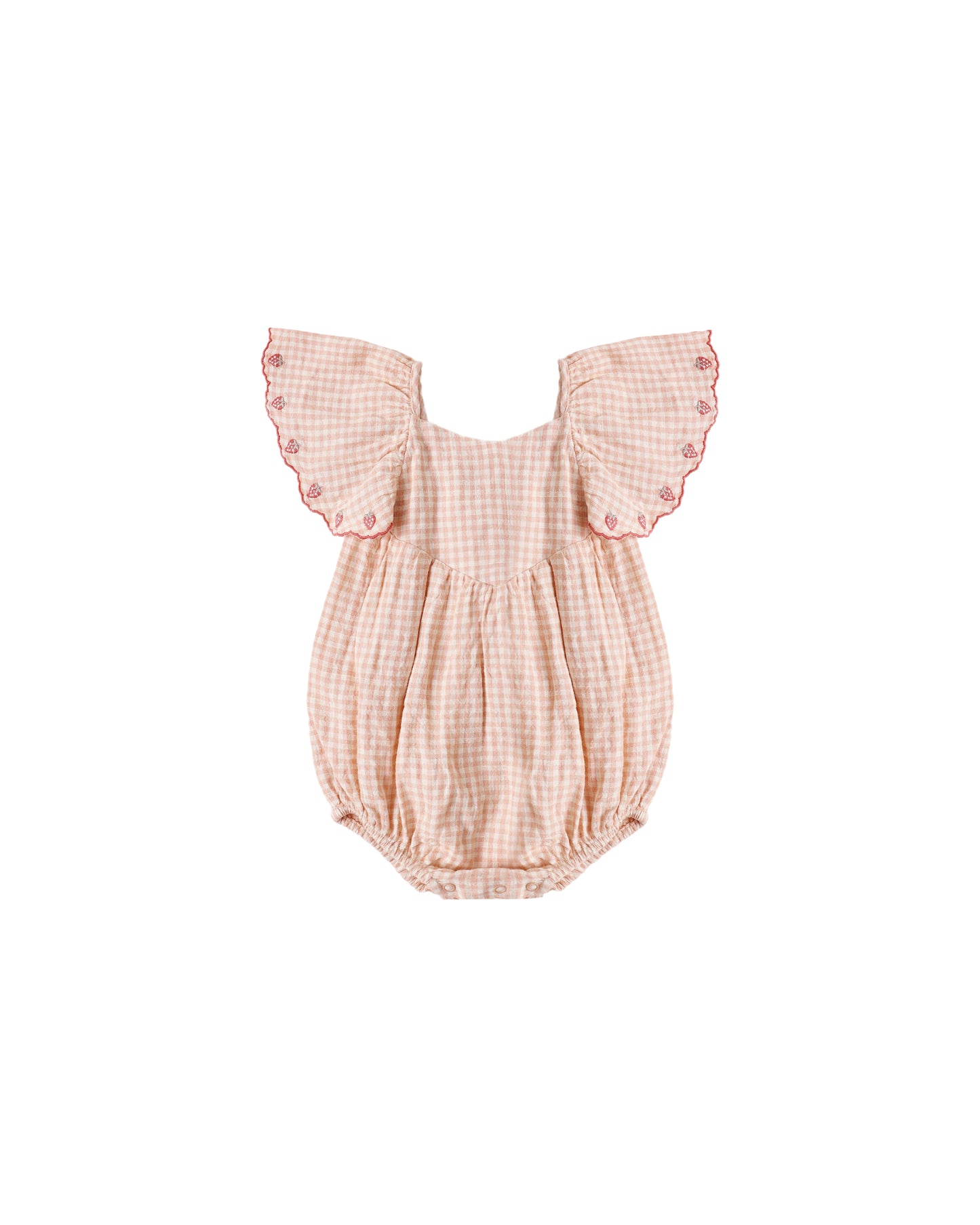 Roxy Romper || Petal Gingham