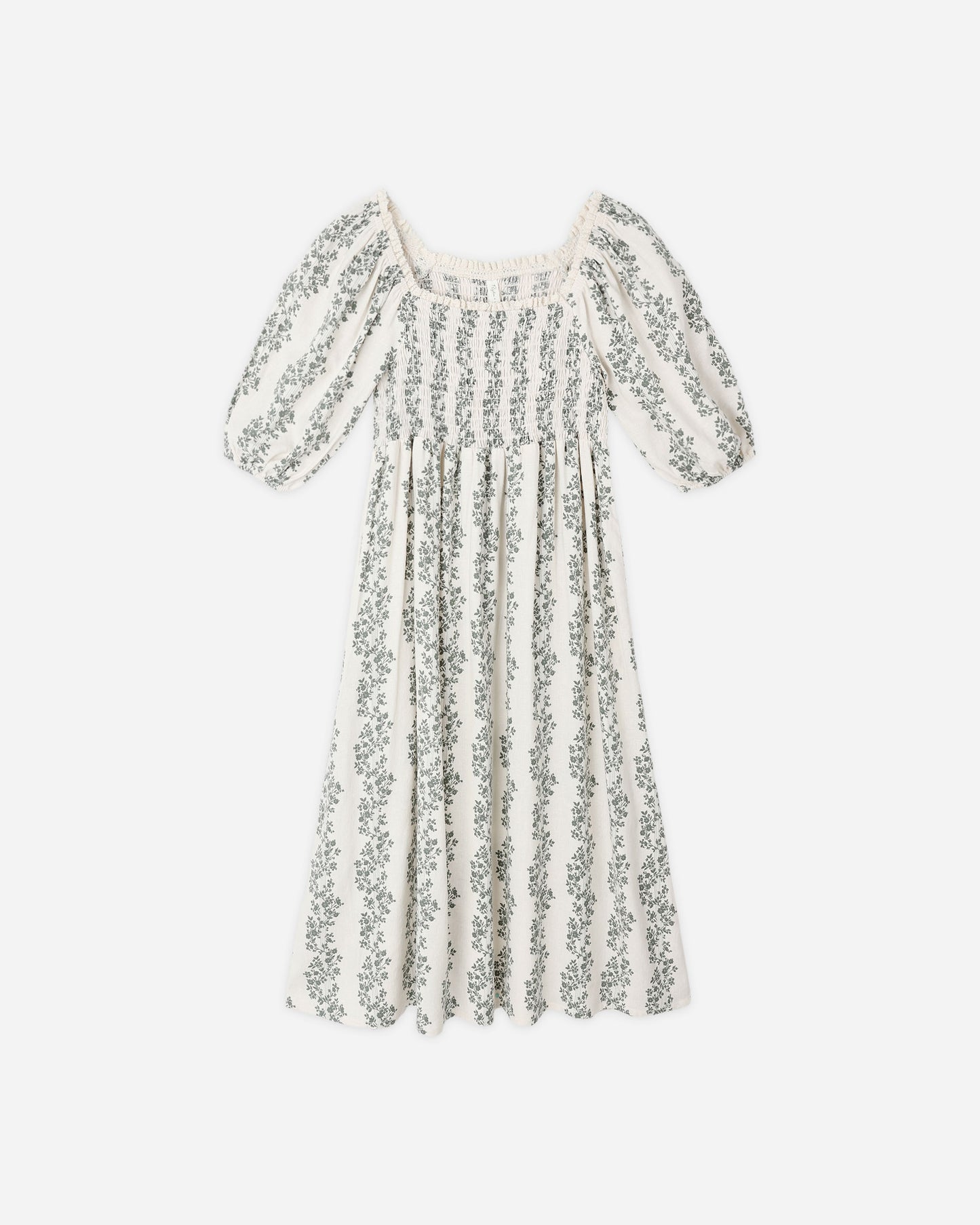 Della Dress || Green Vines