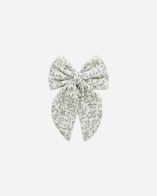 Oversized Bow | Blue Vines