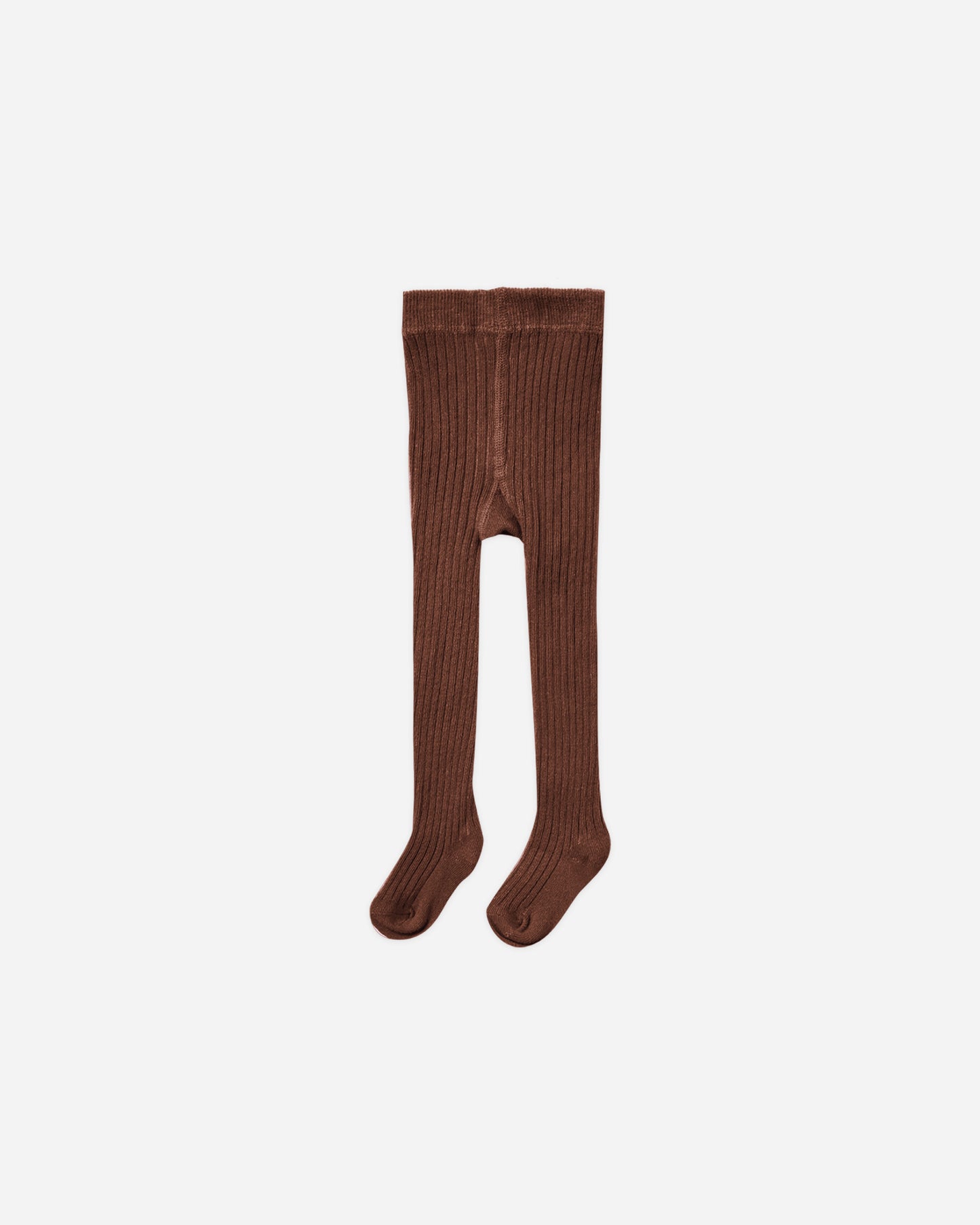 Ribbed Tights | Brown