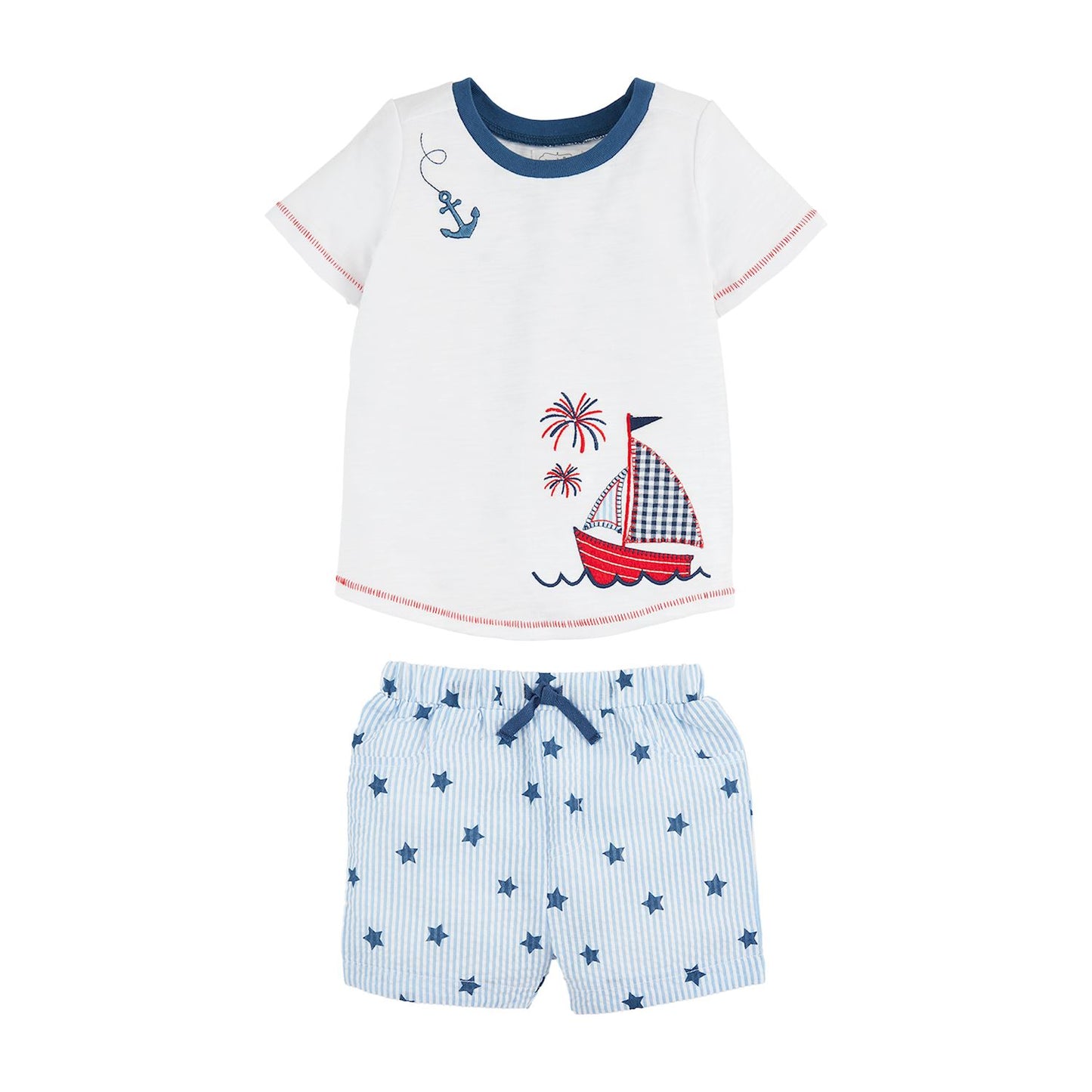 SAILBOAT SHORT SET