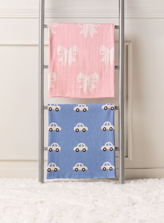 Bow Knit Blanket