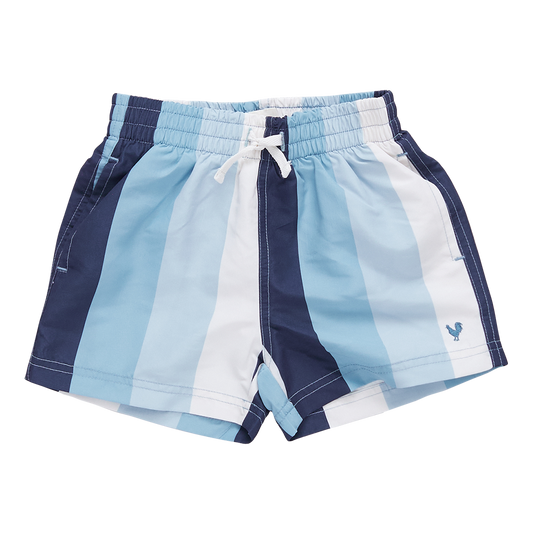 BOYS SWIM TRUNK - OCEAN STRIPE