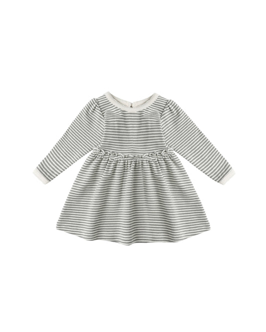 Alda Dress || Forest Stripe