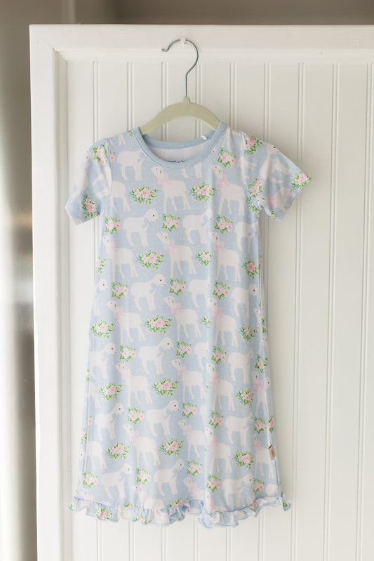Easter Lambs Nightgown