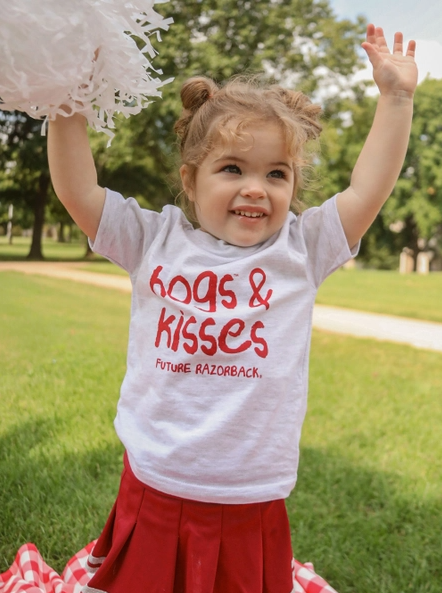 Hogs and Kisses Toddler Tee