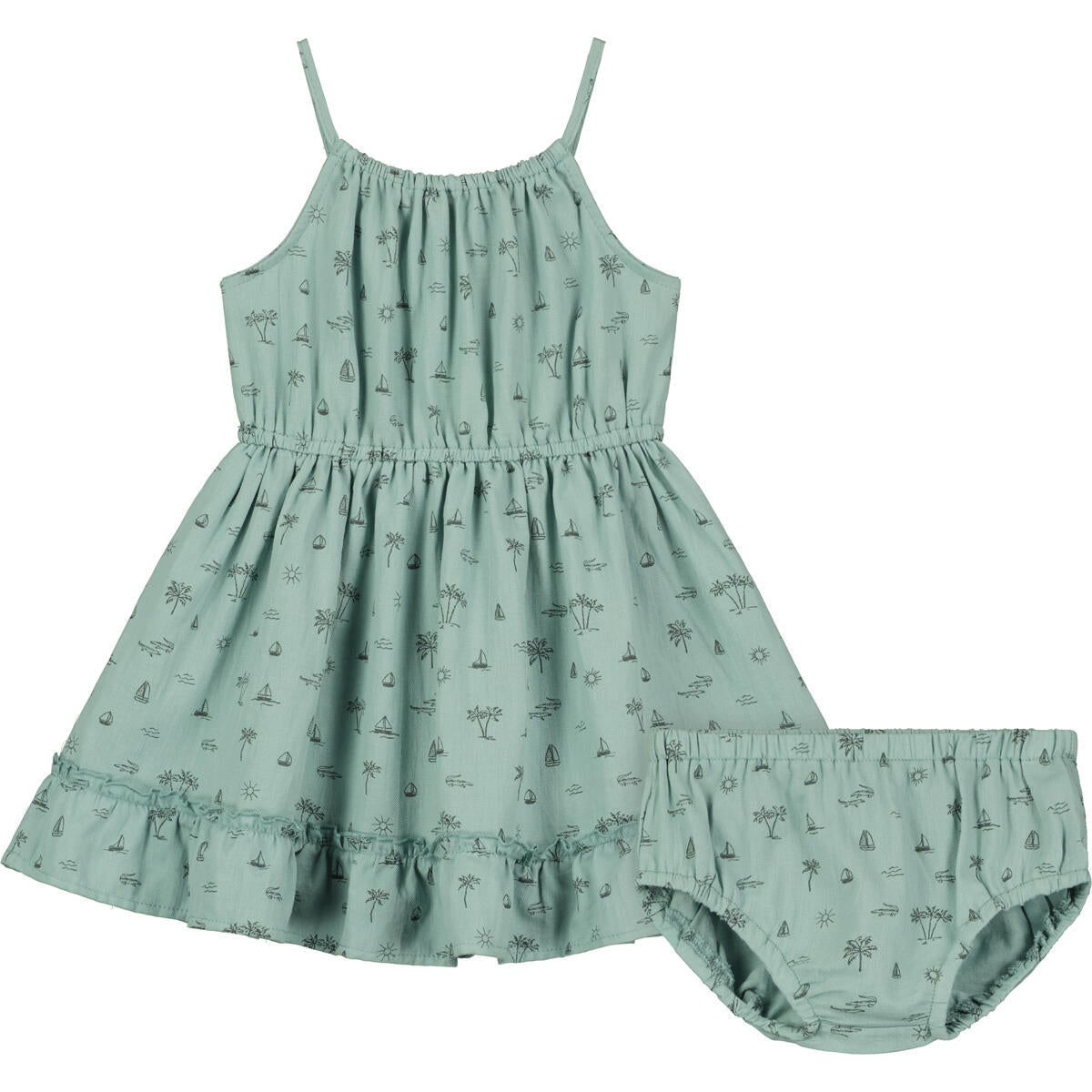 Lizzy Dress - Island