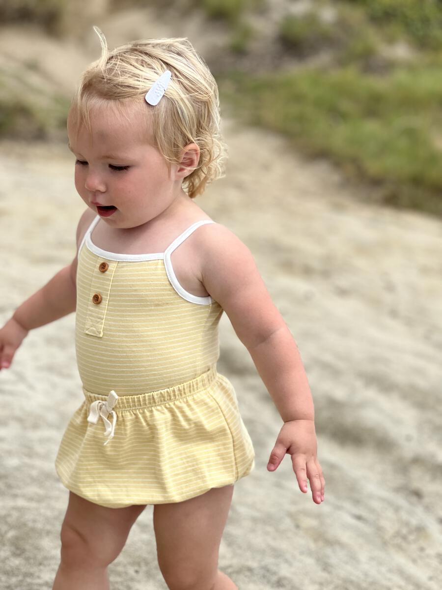 Karter Onesie - Yellow