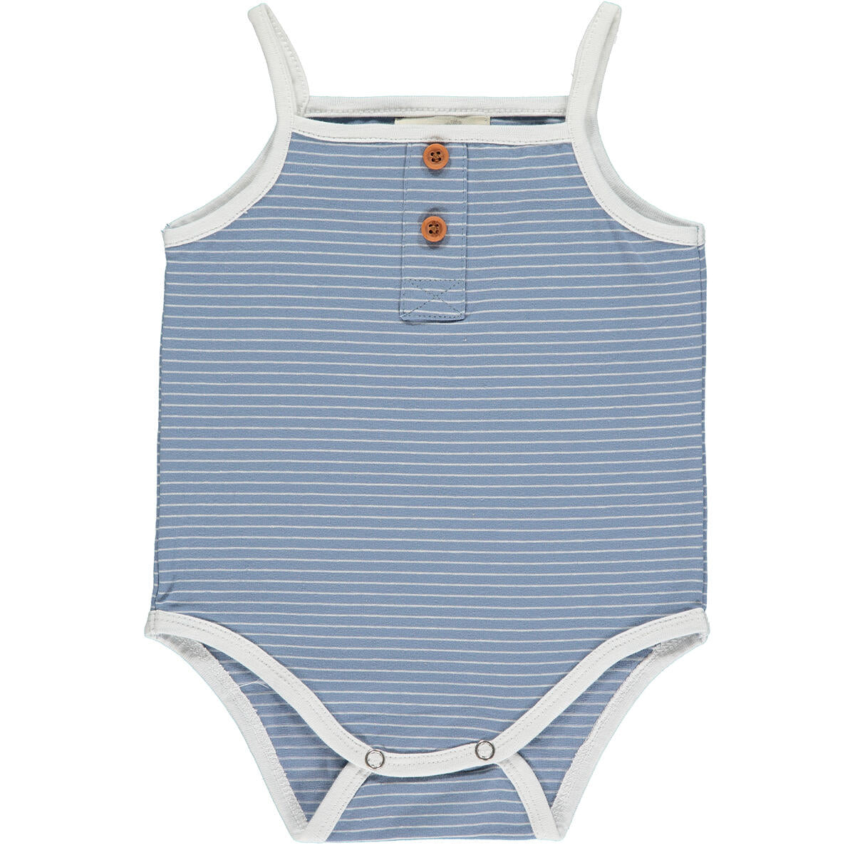 KARTER ONESIE - BLUE STRIPE