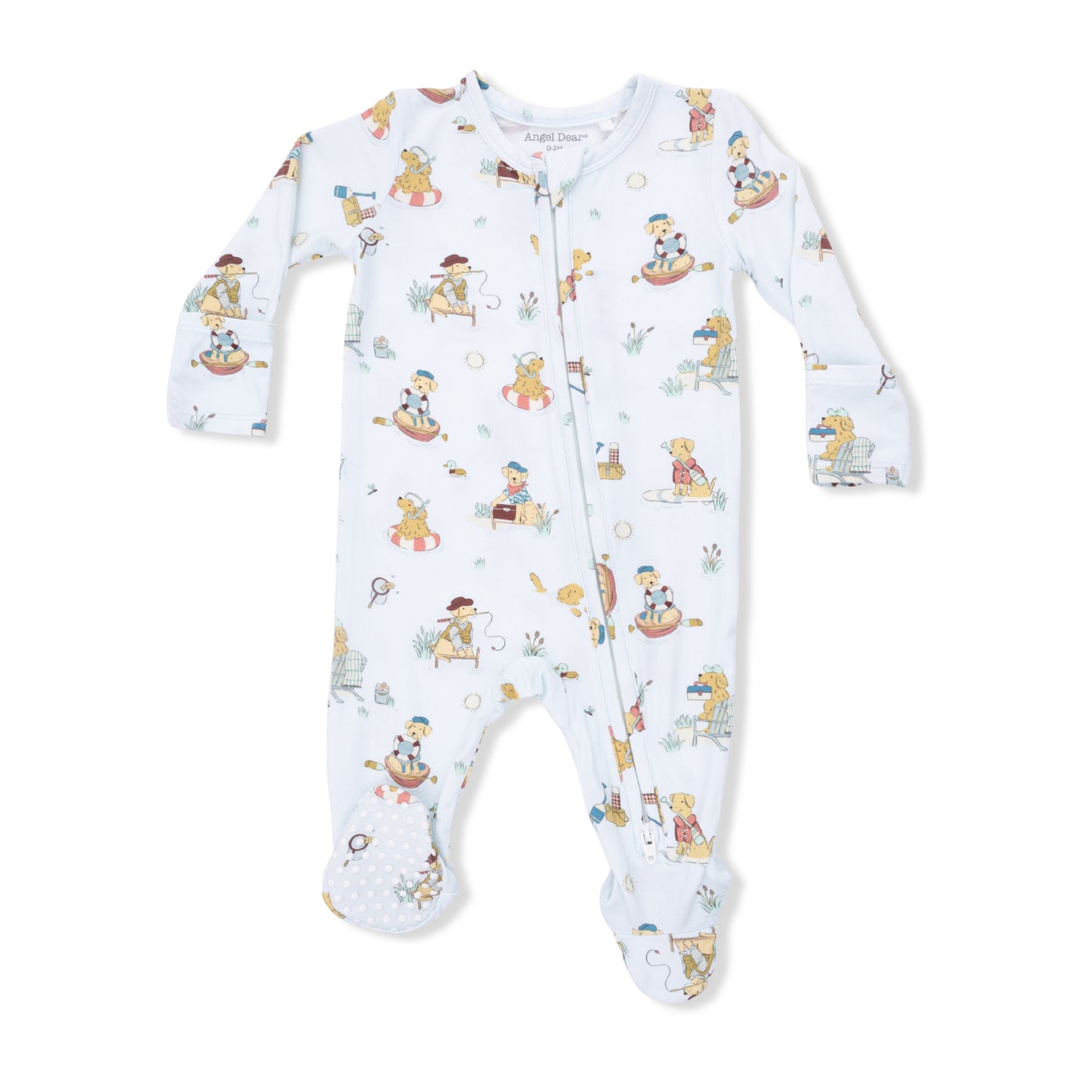 Lake Buddy Dogs - 2 Way Zipper Footie