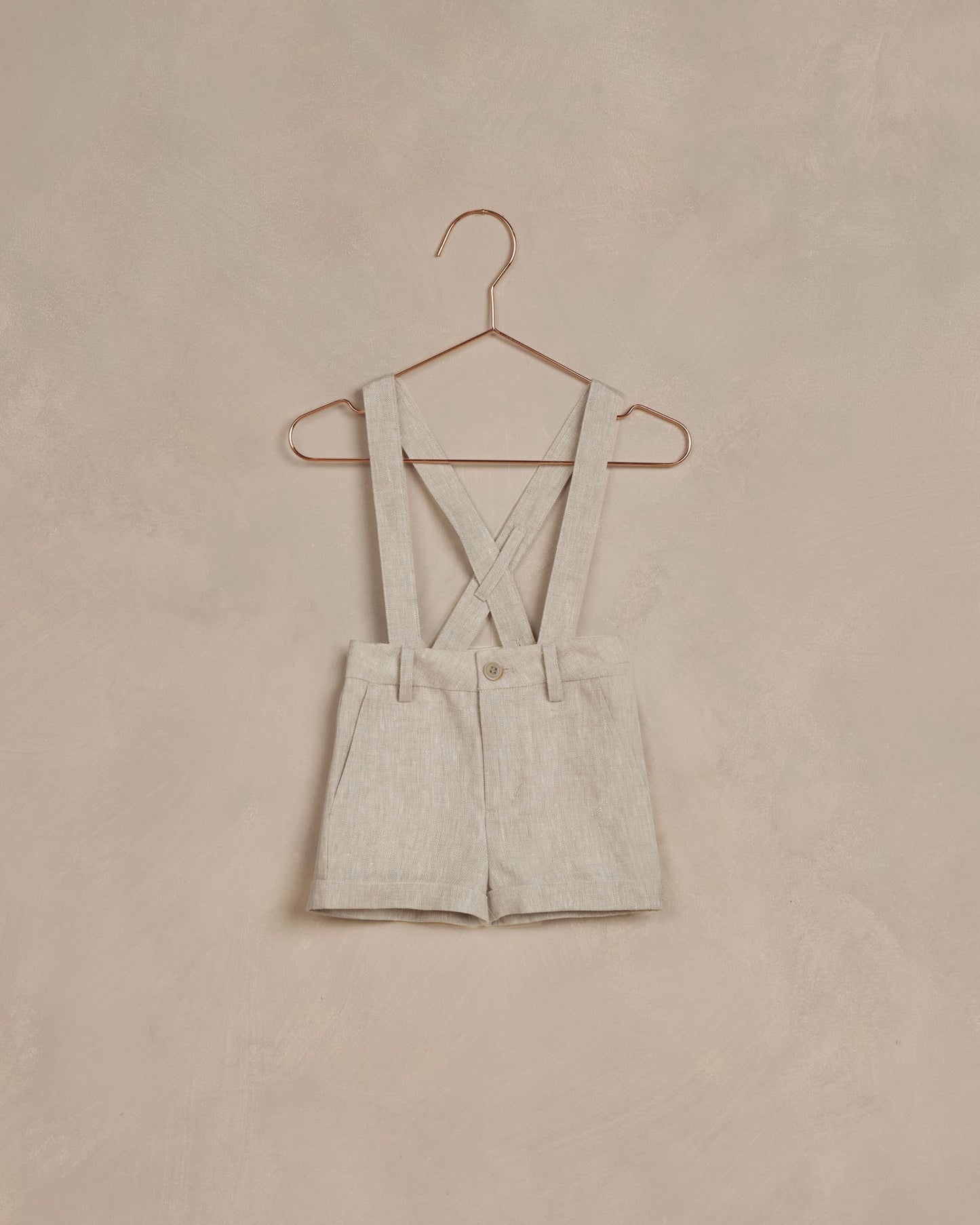 suspender short || linen