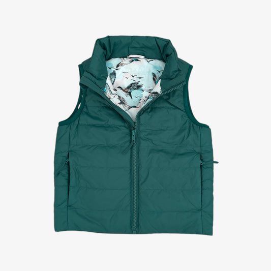 oakley puffer vest || mallard sky