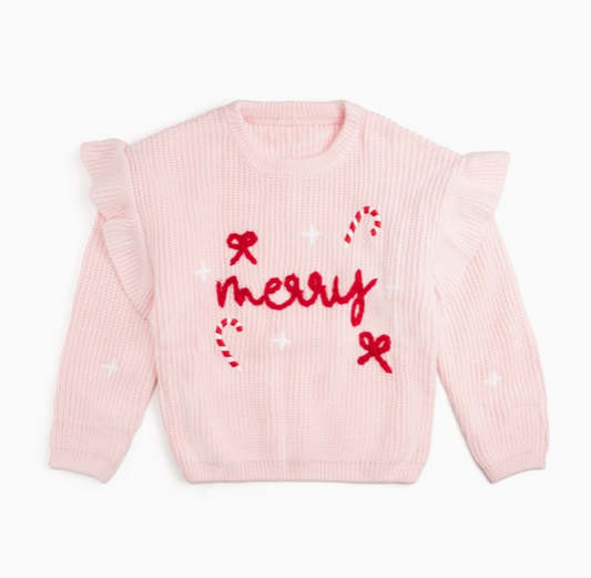 Coquette Merry Christmas Knit Sweater