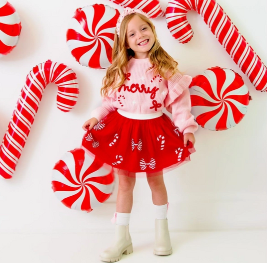 Coquette Merry Christmas Knit Sweater