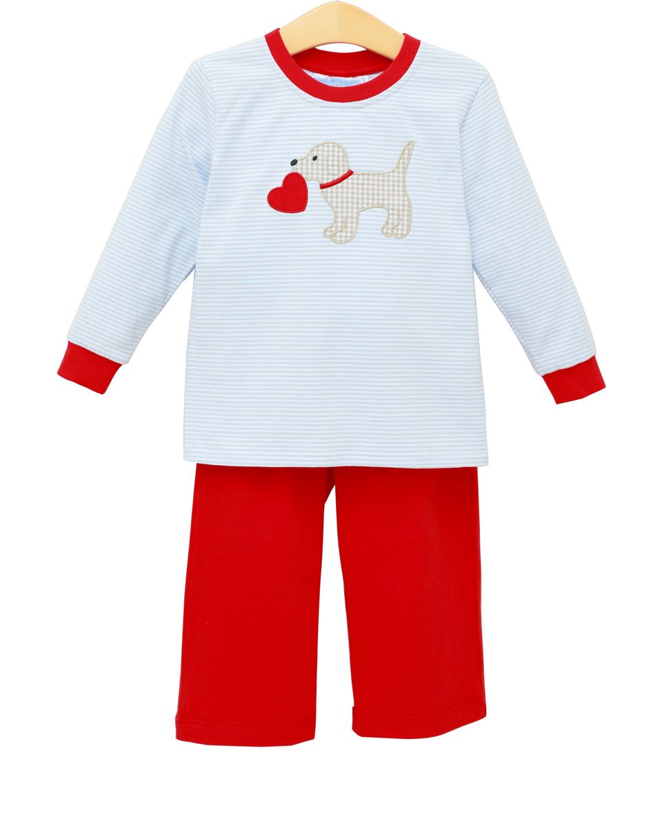 Puppy Love Pants Set