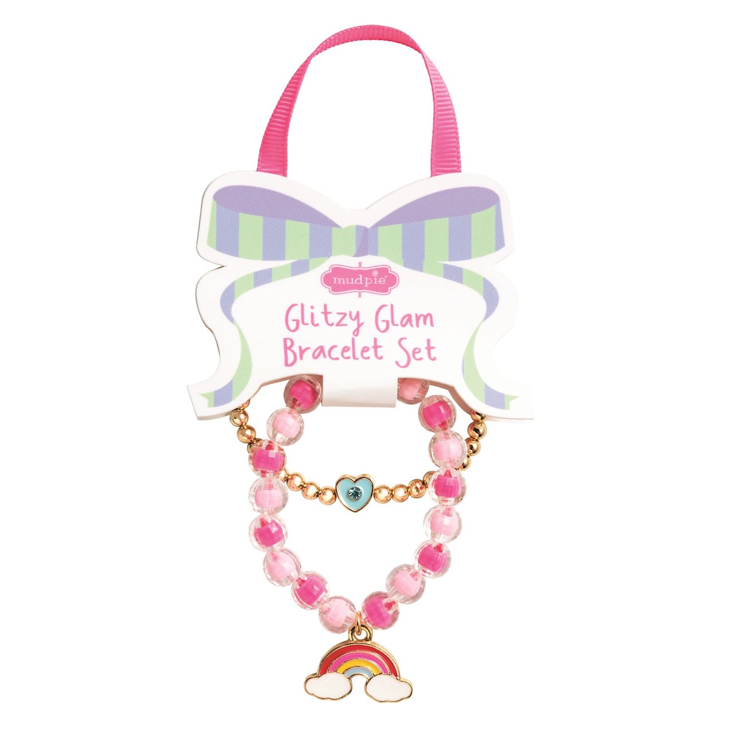 Glitzy Glam Bracelet Rainbow