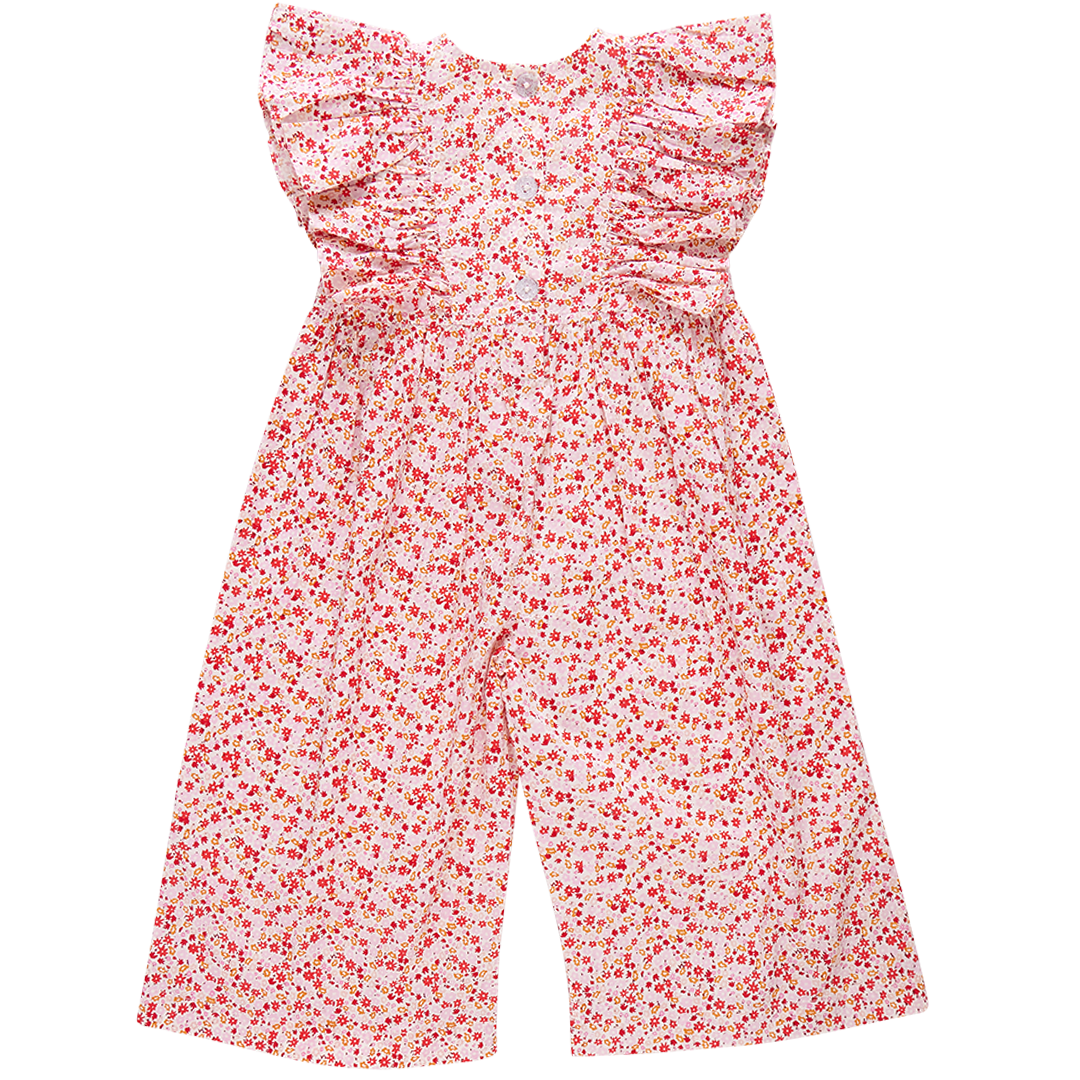 Girls Raphaela Jumper - Pink Mini Ditsy