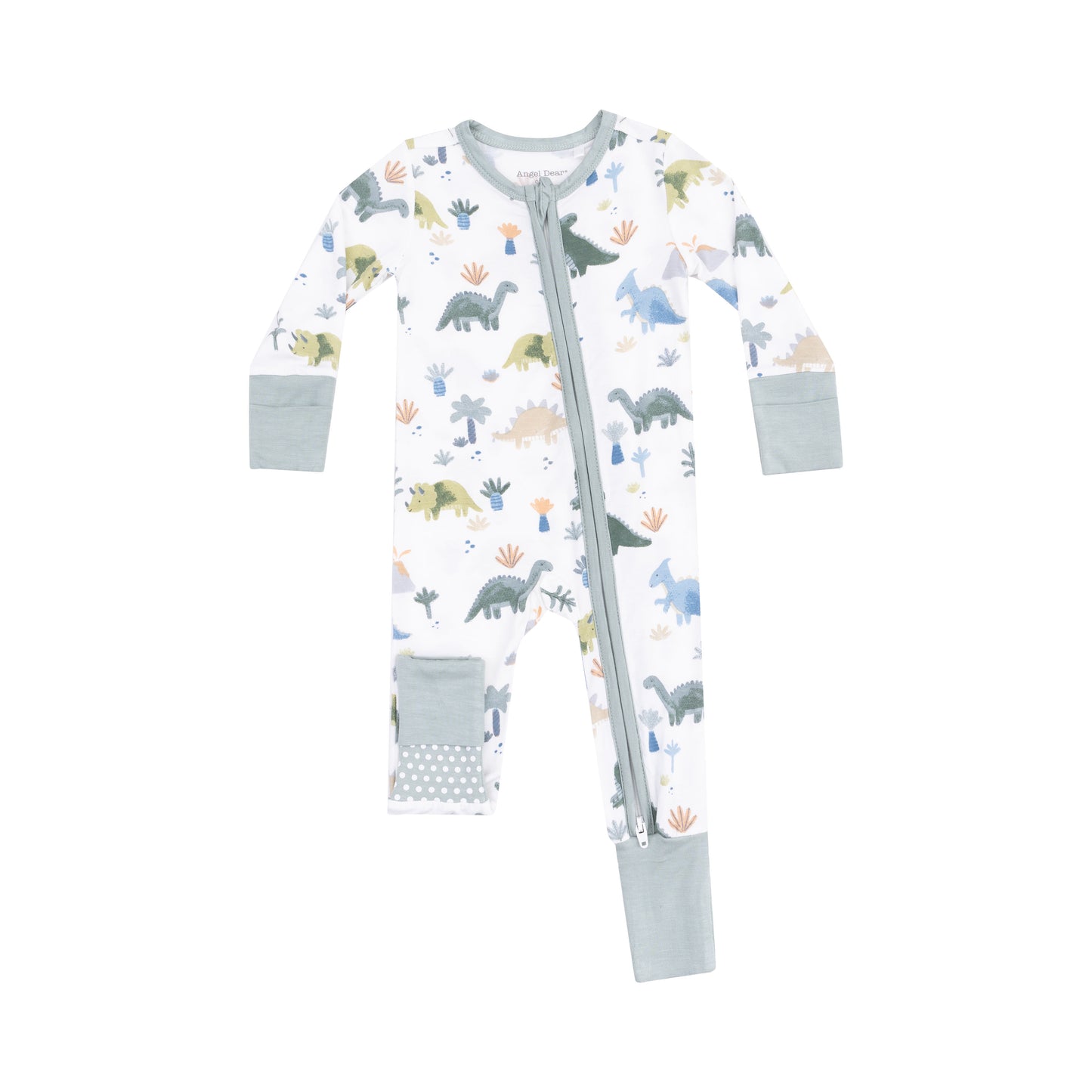 Soft Dinos 2 Way Zipper Romper