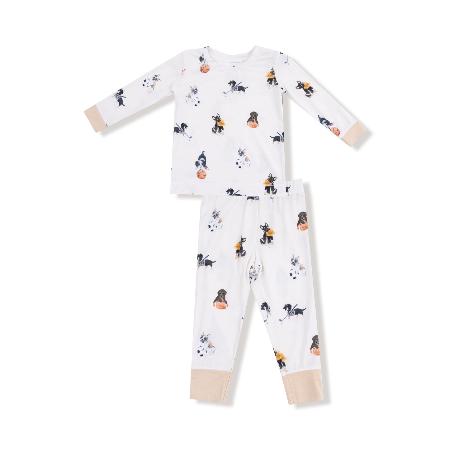 Sporty Puppies - L/S Loungeware Set