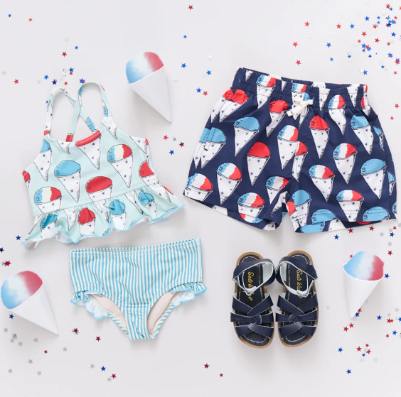 Girls Joy Tankini | Snow Cones