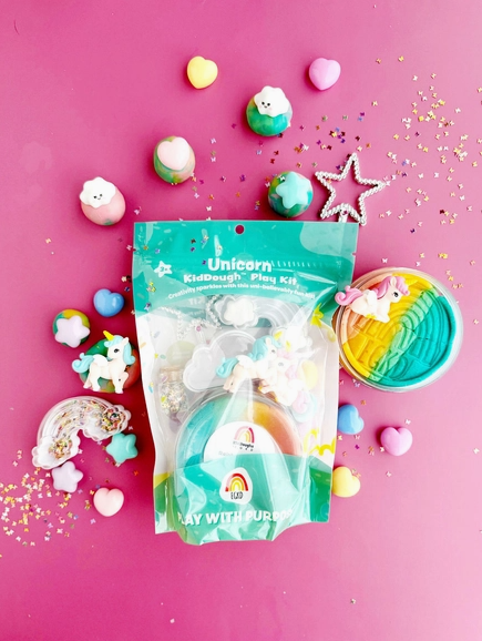 Unicorn Kiddough Play Kit