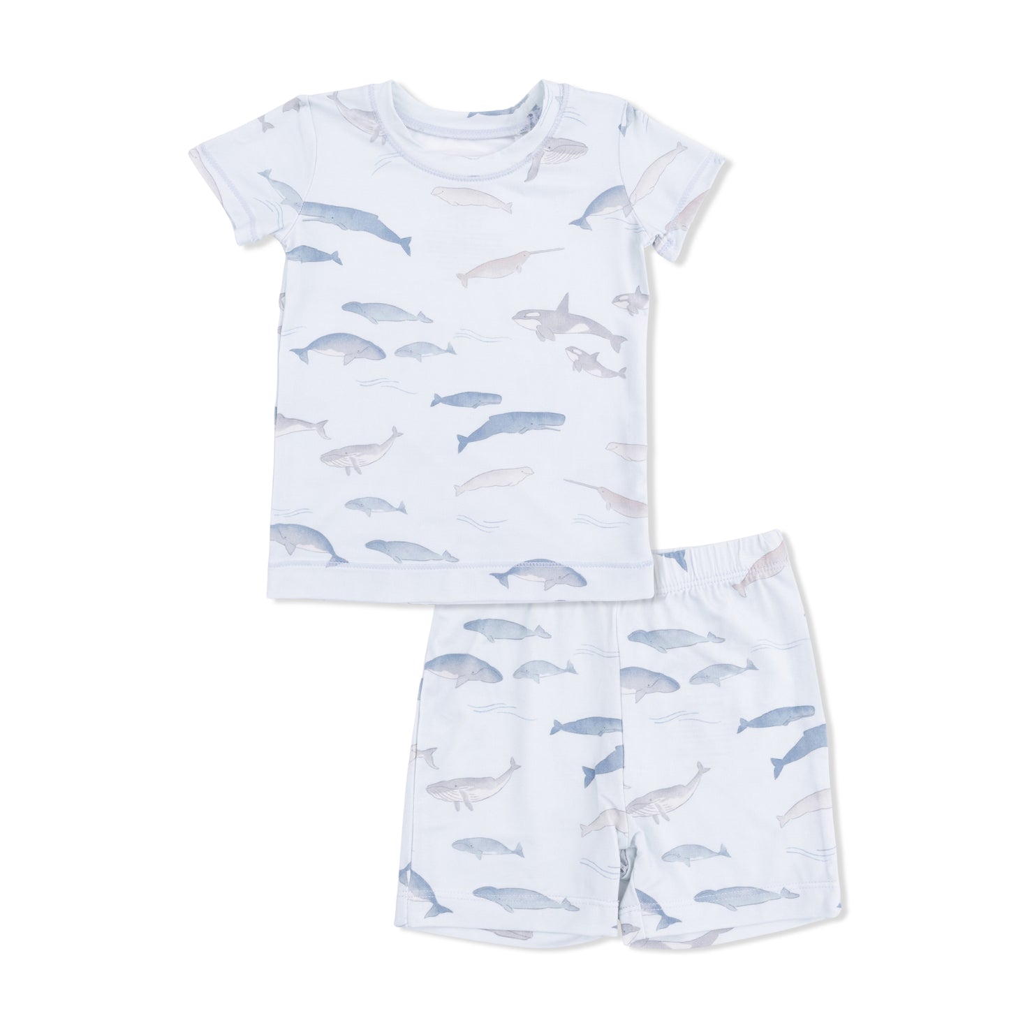 Little Whales - Loungewear Short Set