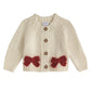 Crochet Bow Cardigan