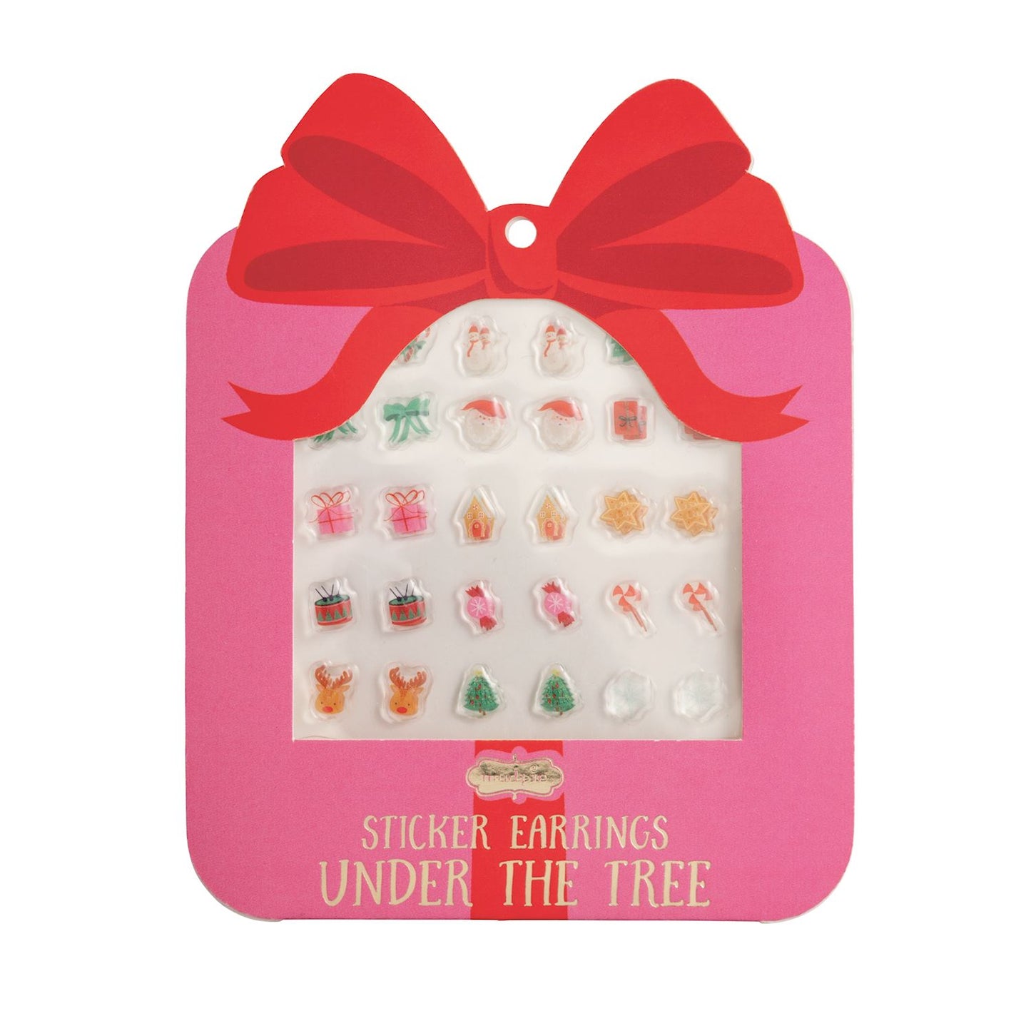Present Stick-On Earring Set