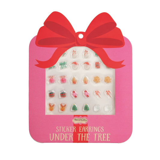 Present Stick-On Earring Set